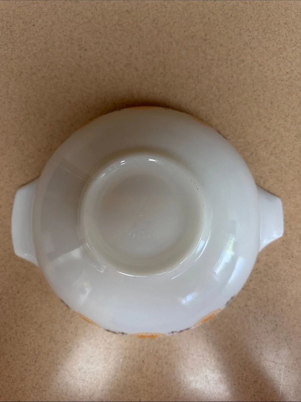 Pyrex Town & Country 444 4 Quart Cinderella Mixing Bowl